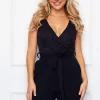 Best deal ???? Girl In Mind Lulu Lace Top Fitted Jumpsuit Navy ????
