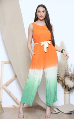 Best deal ???? Lucy Sparks Orange Strap Shoulder Jumpsuit ✨