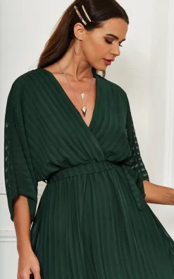 Cheapest ???? Bella And Blue Forest Green Plunge Maxi ???? Dress ???? -Jolie Moi shop unnamed file 2395