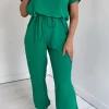 Best deal ???? GIGILAND UK Green V Neck Harem Oversized Jumpsuit ????