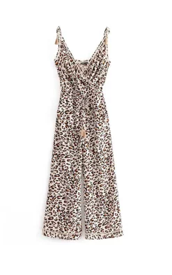 Brand new ???? FS Collection Leopard Print Jumpsuit With Wrap Top ???? -Jolie Moi shop unnamed file 537