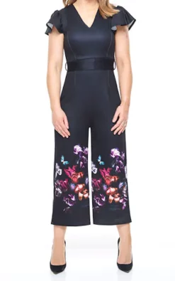 Top 10 ⭐ Want That Trend Maternity Telissa Jumpsuit In Black Floral Print ????